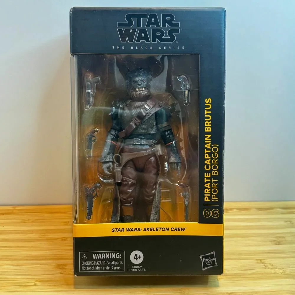 Star Wars Black Series Pirate Captain Brutus #06 Skeleton Crew Figure NIB